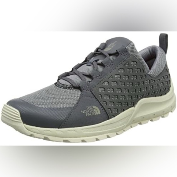 The North Face Men's Mountain Sneakers Charcoal and Cream Athletic Shoes - Picture 1 of 8